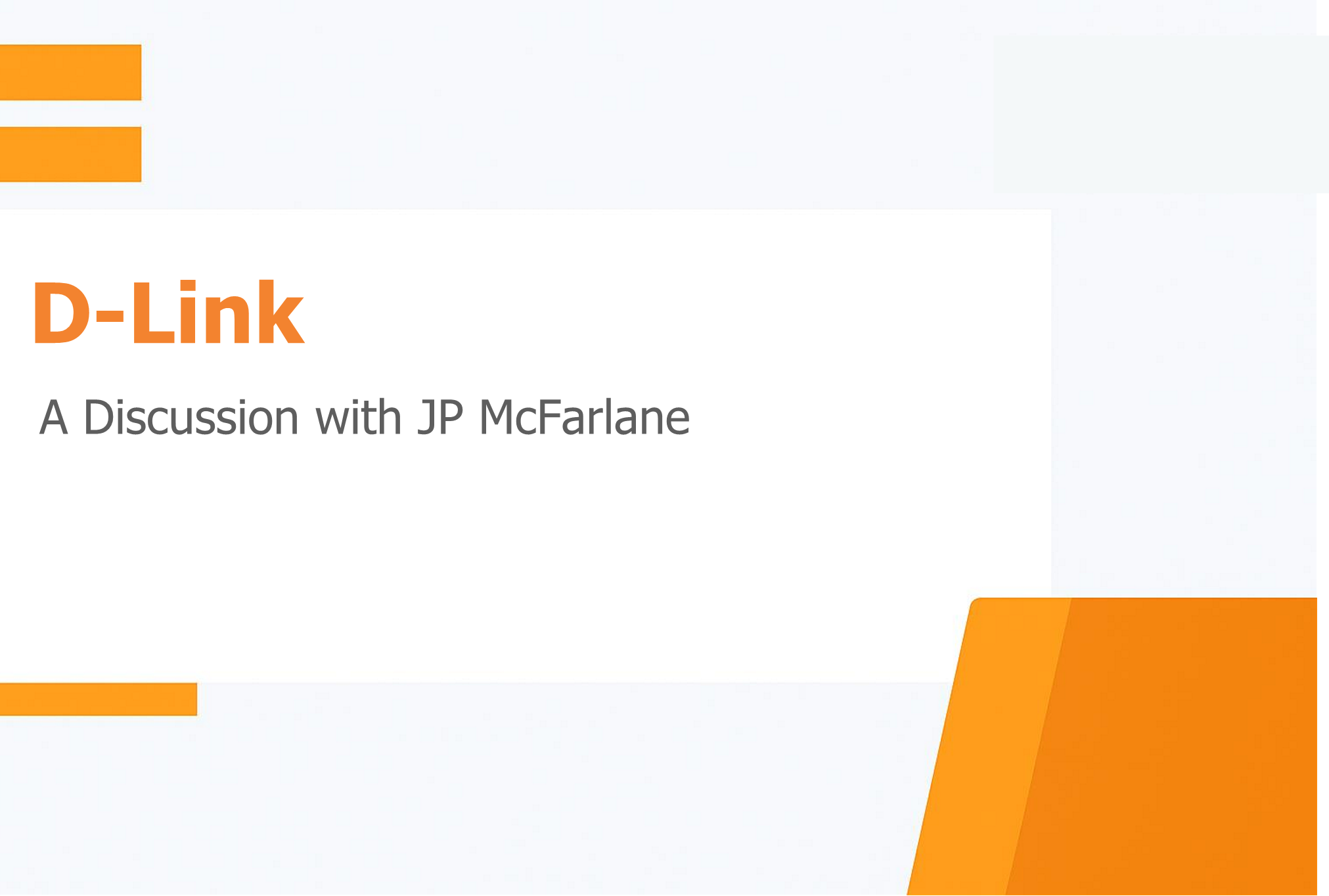 State of SMB LAN Infrastructure: D-Link's Perspective on Network Modernization